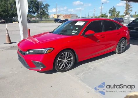 2022 Honda Civic Touring из США, поврежденный, VIN 2HGFE1F93NH301132